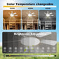 Socket Fan Light With Remote