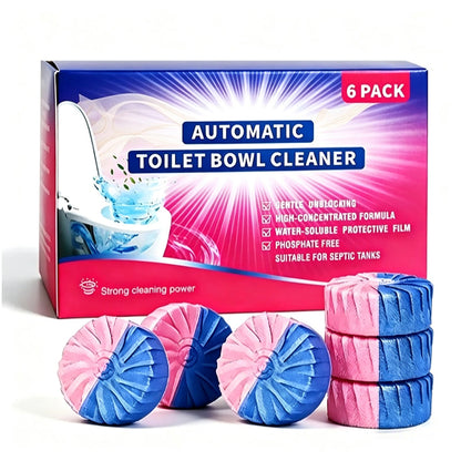 ✨2026 Hot Sale💥Automatic Toilet Bowl Cleaner Tablets for Stain and Odor Removal