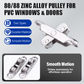 🔥Hot Sale 50% OFF🔥 Stop Forcing the Sash! 80/88 Zinc Alloy Pulley – Silent Glide for PVC Doors & Windows