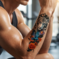 🖐️ Peel, Stick & Slay! Full Sleeve Temporary Tattoos – Waterproof, Fade-Resistant & Skin-Safe ✨