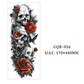 🖐️ Peel, Stick & Slay! Full Sleeve Temporary Tattoos – Waterproof, Fade-Resistant & Skin-Safe ✨