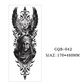 🖐️ Peel, Stick & Slay! Full Sleeve Temporary Tattoos – Waterproof, Fade-Resistant & Skin-Safe ✨