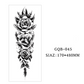 🖐️ Peel, Stick & Slay! Full Sleeve Temporary Tattoos – Waterproof, Fade-Resistant & Skin-Safe ✨