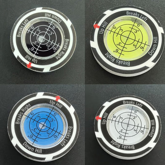 🔥Hot Sale 50% OFF🔥 Stop Guessing the Break! Precision Golf Green Reader & Ball Marker – Bubble Level Reads Slope in 1 Glance 🏌️