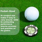 🔥Hot Sale 50% OFF🔥 Stop Guessing the Break! Precision Golf Green Reader & Ball Marker – Bubble Level Reads Slope in 1 Glance 🏌️