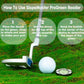 🔥Hot Sale 50% OFF🔥 Stop Guessing the Break! Precision Golf Green Reader & Ball Marker – Bubble Level Reads Slope in 1 Glance 🏌️