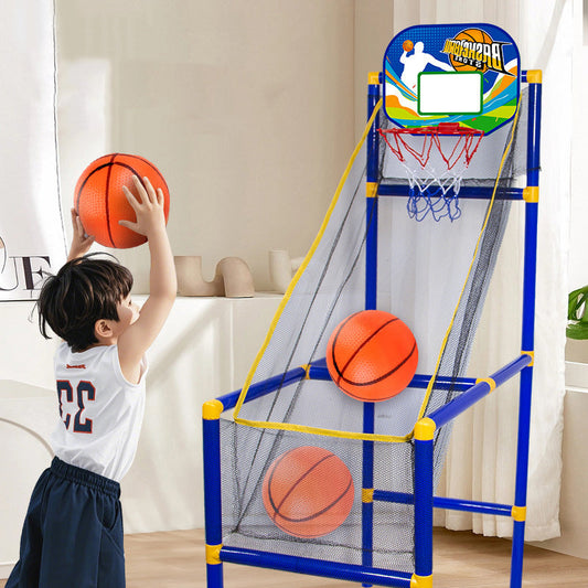 ⏰🔥LIMITED TIME 50% OFF!🔥 Score Non-Stop! Automatic Ball Return Basketball Toy – Shoot, Score, Repeat, No Chasing 🏀