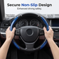 🔥Hot Sale 50% OFF🔥 Hide That Worn Steering Wheel! Segmented Carbon Fiber Cover – 15-Second Snap-On, No Slipping, Sporty Grip 🏎️