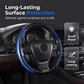 🔥Hot Sale 50% OFF🔥 Hide That Worn Steering Wheel! Segmented Carbon Fiber Cover – 15-Second Snap-On, No Slipping, Sporty Grip 🏎️
