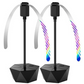 🍽️ Your Patio, Fly-Free! Holographic Fly Repeller Fan – Soft Blades Stop on Touch, Safe for Kids & Pets, Stands or Hangs Anywhere 🐾