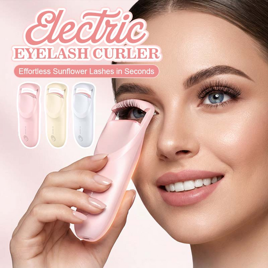 🔥Hot Sale 50% OFF🔥 Gift She'll Actually Use? Heated Eyelash Curler Set – 3 Temp, 10s Heat, Type-C, 15° Anti-Burn, 24H Curl with Mascara 🎀