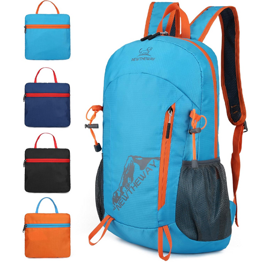 🔥Hot Sale 50% OFF🔥 Ultra-Light Foldable Waterproof Camping Backpack – Under 1lb Tear-Resistant Nylon, Packs Into Own Pocket, for Hiking Travel Camping 🎒