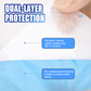 🔥Hot Sale 50% OFF🔥 10PCS Disposable Waterproof Toilet Seat Covers – Individually Wrapped, Travel & Public Toilet 🚽