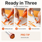 🔥Hot Sale 50% OFF🔥 3-in-1 Retractable Fruit Peeler & Corer – 304 Stainless Steel, Peel Core Slice 🍎
