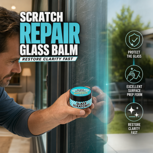 🔥Hot Sale 50% OFF🔥 Multi-Purpose Glass Scratch Repair Paste – 50g, for Windows, Mirrors & Car Glass 🪟