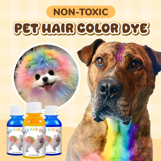 🔥Hot Sale 50% OFF🔥 Non-Toxic Pet Hair Color Dye – Temporary, Washable, 12 Colors, for Dogs & Cats 🐶