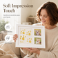 🔥Hot Sale 50% OFF🔥 Pet Paw Print Keepsake Kit – Non-Toxic Clay & Clean-Touch Ink, Wooden Frame 🐾