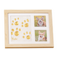 🔥Hot Sale 50% OFF🔥 Pet Paw Print Keepsake Kit – Non-Toxic Clay & Clean-Touch Ink, Wooden Frame 🐾