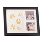 🔥Hot Sale 50% OFF🔥 Pet Paw Print Keepsake Kit – Non-Toxic Clay & Clean-Touch Ink, Wooden Frame 🐾