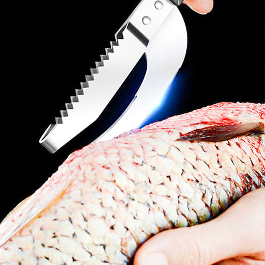 🔥Hot Sale 50% OFF🔥 Stainless Steel Fish Maw Knife – 3-in-1 Scale Gut & Fillet, Rust-Resistant 🐟