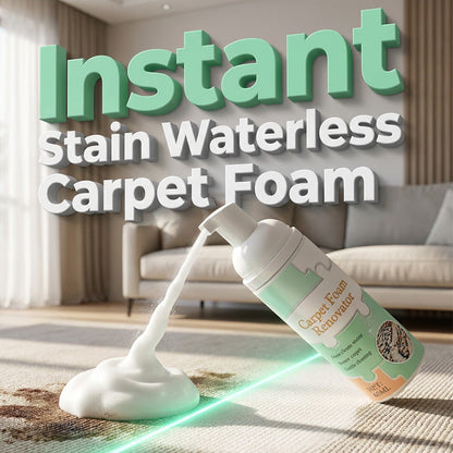 ⏳Buy 1 Get 1 Free✨Waterless Carpet Foam Stain Remover with Towel