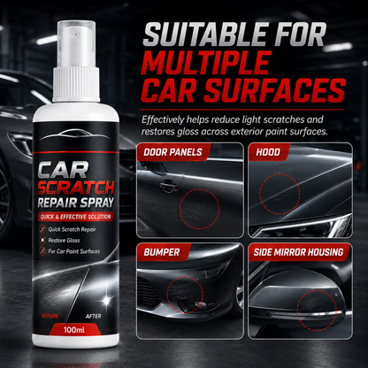 🔥Hot Sale 50% OFF🔥 Universal Car Scratch Repair Spray – Nano Coating, Light Scratch & Swirl Repair, 100ml 🚗