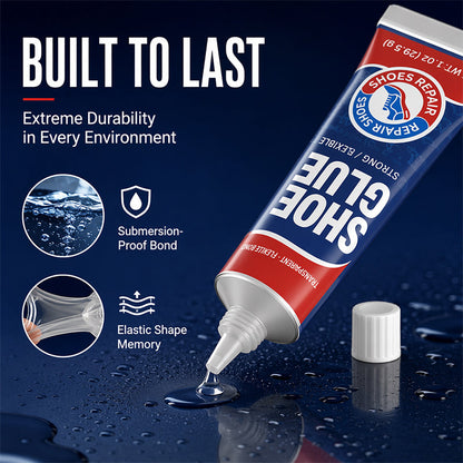 🔥Hot Sale 50% OFF🔥 Waterproof Shoe Repair Glue – Flexible Clear Bond👟