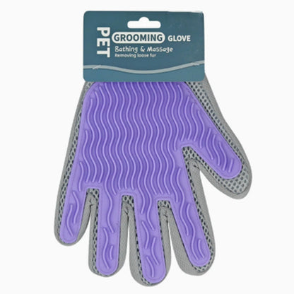 🔥Hot Sale 50% OFF🔥 Double-Sided Pet Grooming Glove – Deshedding & Hair Remover, Washable 🐾