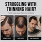 🔥Hot Sale 50% OFF🔥 Hair Building Fibers 27.5g – Helps Fill In Thinning Hair, 9 Shades, for Men & Women 💇