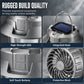 🔥Hot Sale 50% OFF🔥 Solar Folding Fan – 1200mAh, USB-C Rechargeable, LED Light, for Camping 🏕️