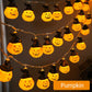 🔥Hot Sale 50% OFF🔥 Halloween String Lights Battery Operated – 2 Modes (Steady & Flash), 10ft 10LED 🎃