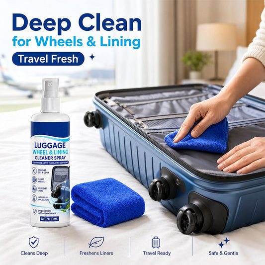 🔥Hot Sale 50% OFF🔥 Multi-Surface Luggage Cleaning Spray – Helps Remove Dirt & Stains✈️