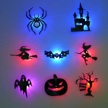 🔥Hot Sale 50% OFF🔥 Halloween Glow-in-the-Dark Wall Stickers – PVC, Removable, for Smooth Walls & Windows 🦇