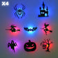 🔥Hot Sale 50% OFF🔥 Halloween Glow-in-the-Dark Wall Stickers – PVC, Removable, for Smooth Walls & Windows 🦇