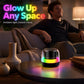 🔥Hot Sale 50% OFF🔥 Portable Bluetooth Speaker with RGB Light – Wireless Speaker with Dynamic Lights, Splash-Resistant, Up to 16H Playtime 🎶