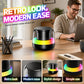 🔥Hot Sale 50% OFF🔥 Portable Bluetooth Speaker with RGB Light – Wireless Speaker with Dynamic Lights, Splash-Resistant, Up to 16H Playtime 🎶