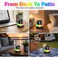🔥Hot Sale 50% OFF🔥 Portable Bluetooth Speaker with RGB Light – Wireless Speaker with Dynamic Lights, Splash-Resistant, Up to 16H Playtime 🎶