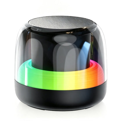 🔥Hot Sale 50% OFF🔥 Portable Bluetooth Speaker with RGB Light – Wireless Speaker with Dynamic Lights, Splash-Resistant, Up to 16H Playtime 🎶