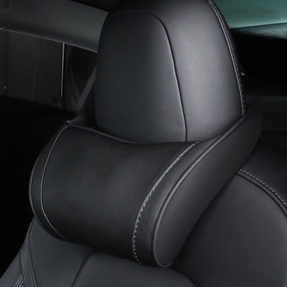 🔥Hot Sale 50% OFF🔥 Car Headrest Pillow – Memory Foam Neck Support, Ergonomic Contoured Shape, Helps Reduce Neck Strain, Universal Fit 🚗