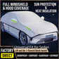 Thick Half Car Cover Sun Snow Protection