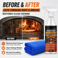 🔥Hot Sale 50% OFF🔥 Pizza Oven Window Soot Cleaner Spray – Helps Remove Soot & Grease Buildup, for Cool Oven Glass 🍕