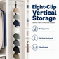 ✨ 8-Clip Wall Mount Hat Rack – Helps Save Space & Display Your Cap Collection, for Bedroom, Closet✨