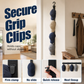 ✨ 8-Clip Wall Mount Hat Rack – Helps Save Space & Display Your Cap Collection, for Bedroom, Closet✨