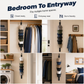 ✨ 8-Clip Wall Mount Hat Rack – Helps Save Space & Display Your Cap Collection, for Bedroom, Closet✨