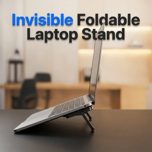 🔥Hot Sale 50% OFF🔥 Mini Foldable Laptop Stand for Desk – Portable Aluminum Riser 💻