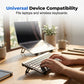 🔥Hot Sale 50% OFF🔥 Mini Foldable Laptop Stand for Desk – Portable Aluminum Riser 💻
