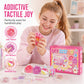 DIY Fried Ice Squishy Toy Kit with Cat Claw Design for Kids