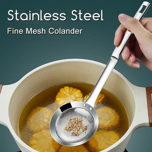 (🎅Hot Sale Now-SAVE 50% Off ) Fine Mesh Stainless Steel Colander
